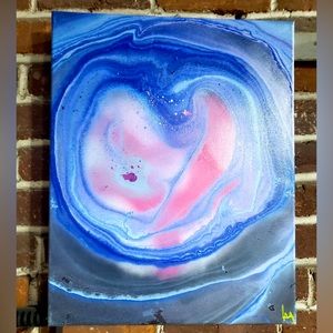 Custom Abstract Canvas Painting